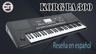 Teclado Korg PA300  reseña en español