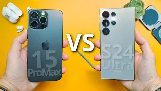 iPhone 15 Pro Max vs S24 Ultra | ¡QUÉ HUMILLACIÓN!