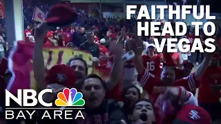 49ers fever hits Bay Area as fans prepare to invade Vegas for Super Bowl