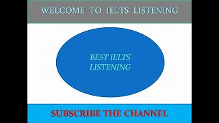 IELTS Listening Simulation Test 73 || 04-01-2021 ||