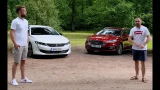 Motors.co.uk - Rivals - Peugeot 508 SW v Ford Mondeo Estate