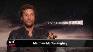 Matthew McConaughey Talks Interstellar