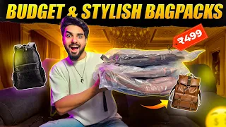 Back To School/College Bagpacks! Best laptop bag under 1000 | Lakshay Thakur