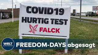 HARTER RÜCKSCHLAG: Freedom-Days vorbei - Dänemark muss Corona-Beschränkungen wieder einführen