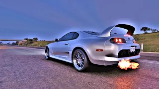 Forza Horizon 5 Crazy! Anti-Lag On 1,500HP 'Big Single Turbo' Toyota Supra [Street Build]