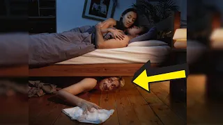 Wife Was Hiding Under The Bed To Prank Her Husband But Then It Totally Backfired When He Came Inside