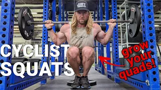 Cyclist Squats Exercise Tutorial | Grow Your Quads!