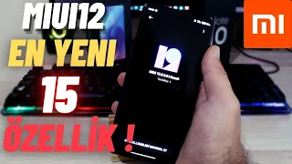 MIUI12 İLE GELEN EN YENİ 15 ÖZELLİK ! Xiaomi Mi9t