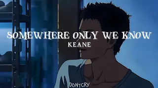 Somewhere only we know - keane (slowed +reverb) tiktok version