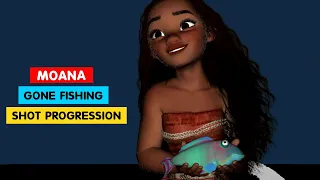 Moana | Gone Fishing Shot Progression Teaser Trailer | Hyrum Osmond |@3DAnimationInternships