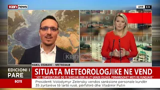 Situata meterologjike në vend, përmirësohet moti në fundjavë