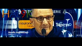 NAPOLI - EMPOLI : ANDREAZZOLI : Conferenza post gara