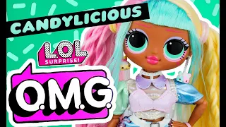 L.O.L. Surprise! O.M.G. Candylicious Series 2 doll Unboxing and Review!