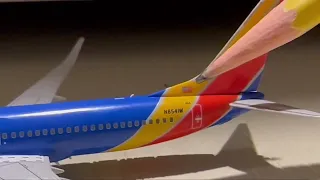 NG Models Southwest Airlines Boeing 737-800 Unboxing