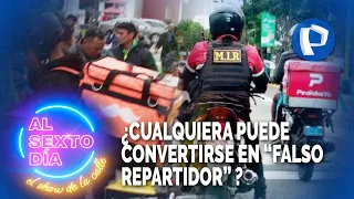 ¿Cualquiera puede convertirse en “Falso Repartidor” para robar en las calles de Lima?