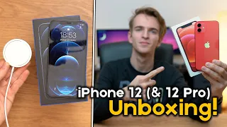 iPhone 12 & iPhone 12 Pro UNBOXING & Prime Impressioni!
