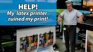 HELP! My HP Latex Printer Ruined My Print!