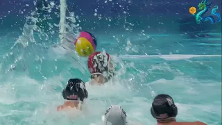 Water polo Greece-USA Tokyo 2020 Highlights (AI upscaled)