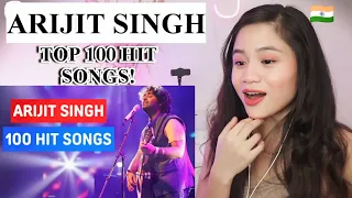 Top 100 Hit Songs Of Arijit Singh II REACTION VIDEO