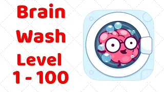 Brain Wash Gameplay Walkthrough Level 1-100 (iOS - Android)