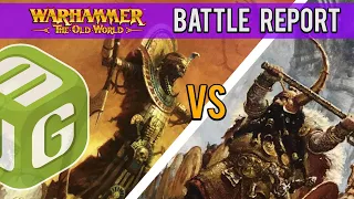 Tomb Kings vs Dwarves Warhammer The Old World Battle Report Ep 11