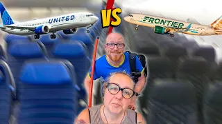 AIRPORT ASSISTANCE: Flying with a Disability UNITED vs FRONTIER ♿