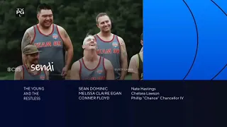 CBS split screen credits [August 24, 2023]