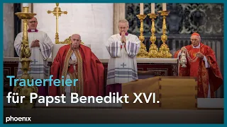 Trauergottesdienst für den emeritierten Papst Benedikt XVI.
