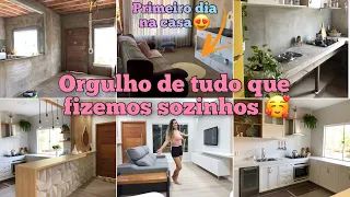 COMO ERA A CASA ANTES E COMO TÁ AGORA - MUDOU MUITO | RESUMO DE TUDO QUE FIZEMOS @RobsonSantos2