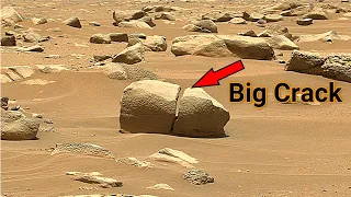 NASA's Perseverance Rover Captured Strange Formation Of Martian Rocks In The Center Of Jezero Crater