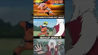 When Naruto Found About Death Of Jiraiya