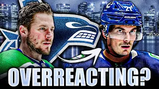 Are Canucks Fans OVERREACTING? (JT MILLER: THE NEXT LOUI ERIKSSON?) Re: The Province, Vancouver News