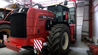 Мощный трактор Ростсельмаш 3535 исследуем со всех сторон