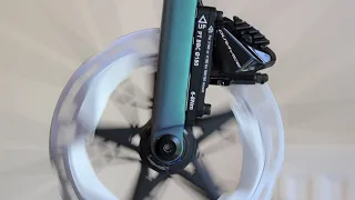 180mm Disc brake conversion on road bikes