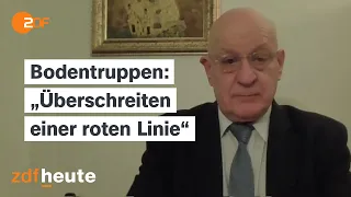 Militärexperte:  Westliche Bodentruppen in der Ukraine? "Keine gute Idee!" | ZDFheute live