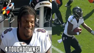 Lamar Jackson 'EXPOSED' #1 Ranked Browns Defense 👀🔥 Ravens vs Browns 2023 Highlights