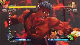 Street Fighter 4 Ryu high level combos