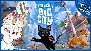 Маленькая Киса в большом городе  ► Little Kitty, Big City первый взгляд