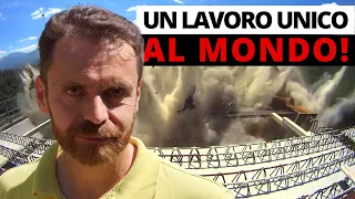 UN LAVORO UNICO AL MONDO! Il viadotto Jannello