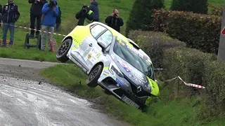 Rally du Condroz 2022 | Crashes, Big Show & Action | CMSVideo