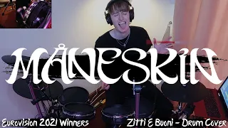 Måneskin - ZITTI E BUONI |  2021 EUROVISION WINNERS! / DRUM COVER / Carlsbro CSD600 Electric Kit