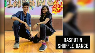 Majestic x Boney M. - Rasputin (Shuffle Dance) | IIT Bombay | Pranava Singhal and Srushti Bangde