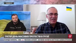 Интервью Гарри Каспарова для 24 канала. Язык - русский.