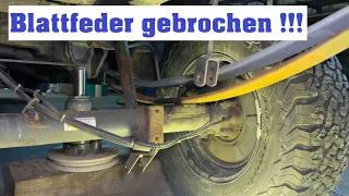 Federn Austauschen am Sprinter W906 Campervan