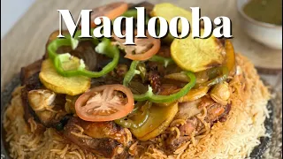 Maqlooba | Upside down rice | Maklooba | Maqluba |Shabosphere