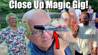 Close Up Card Magic Gig! | JS Magic