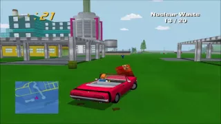 The Simpsons Road Rage - Part 5 Mission Mode - Full Playthrough