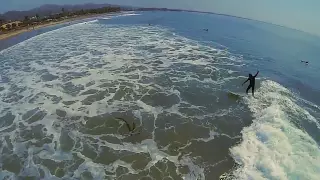 Radioactive Surfing in Santa Cruz and Ventura with an XP2 Quadcopter and GoPro Hero3