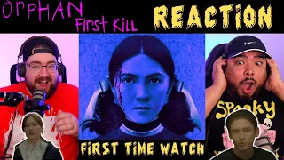 Orphan: First Kill (2022) First Time Reaction!! | The TWIST that had us SHOOK