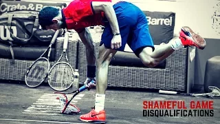 Tennis. Disqualifications - Angry Moments